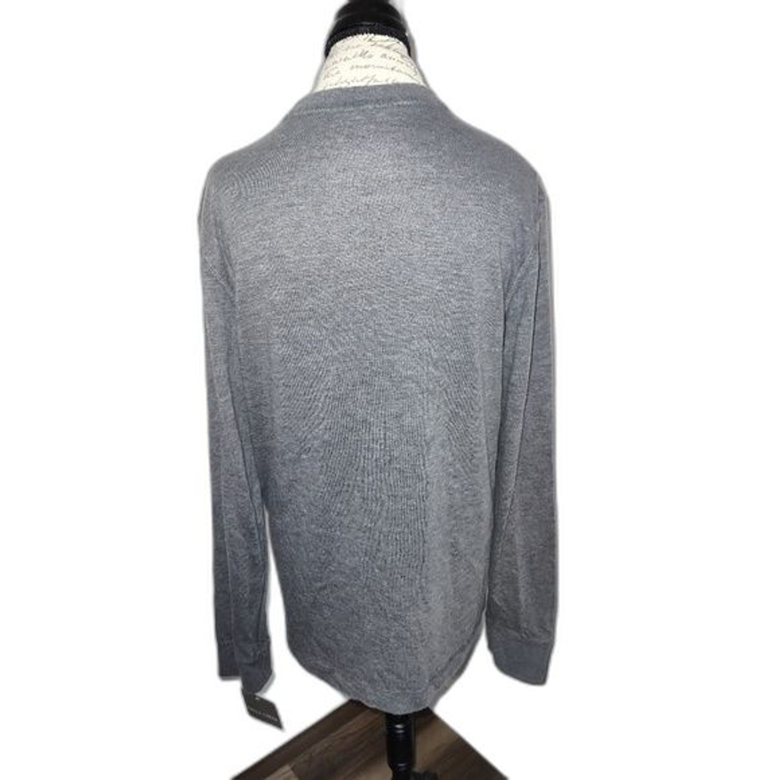 Women’s Falls Creek Long Sleeve Crew Neck Shirt Gray Large
