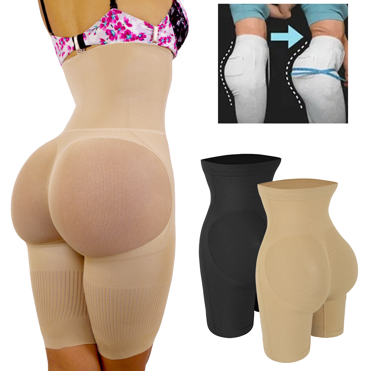Women Sexy Butt Lifter Pants Seamless Hip Enhancer Body Shaper Briefs Underwear