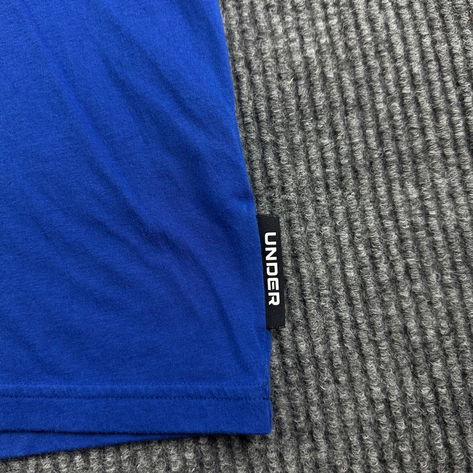 Under Armour Stephen Curry SC30 Graphic T-Shirt Mens XL Royal Blue Loose Fit Tee
