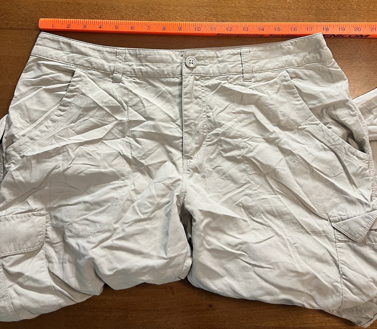 Columbia Omni-Shield Pants Advanced Repellency 16 Khaki Outdoor Hiking Fishing