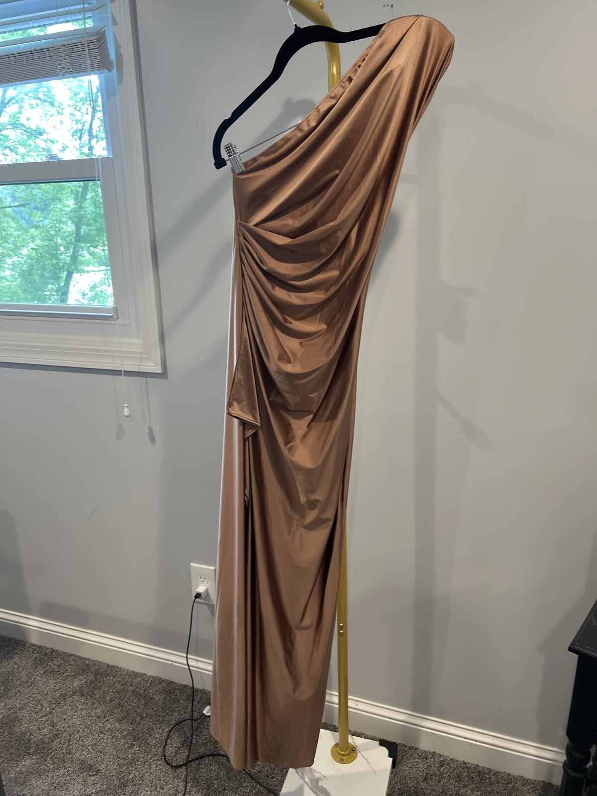 Viral OYS One Shoulder Formal Dress