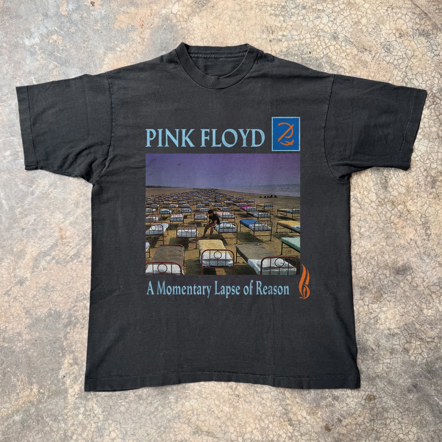 Pink Floyd A Momentary Lapse of Reason Unisex Black T-shirt, Size S-5XL