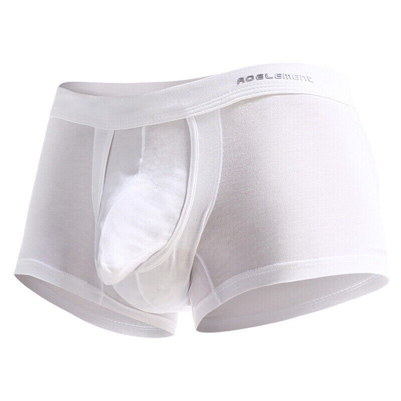 Mens Underwear Separate Penis Ball Pouch Breathable Comfort Sport Boxer Shorts
