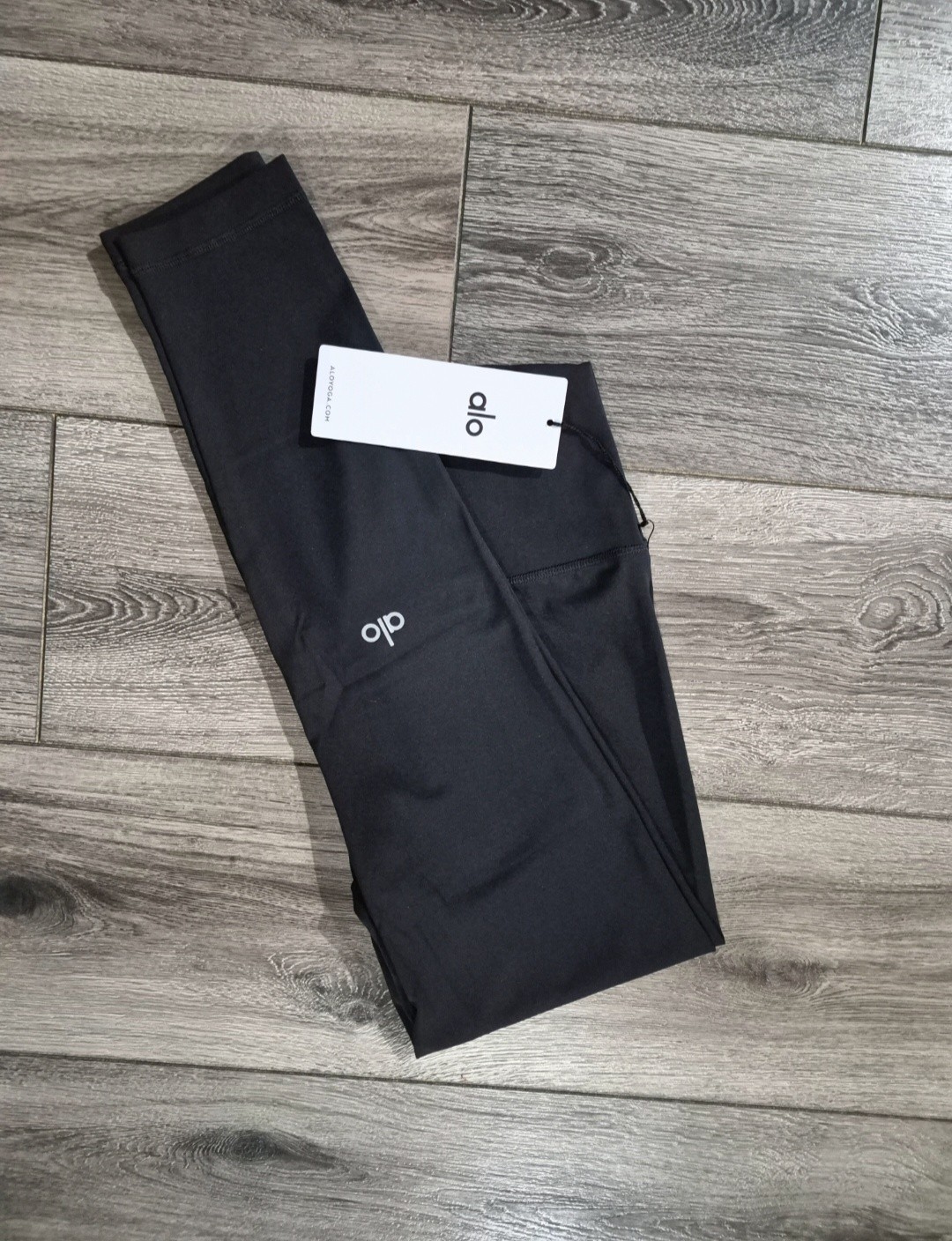ALO Yoga Alosoft 7/8 Leggings Black XL Runs Small Fits Like L.
