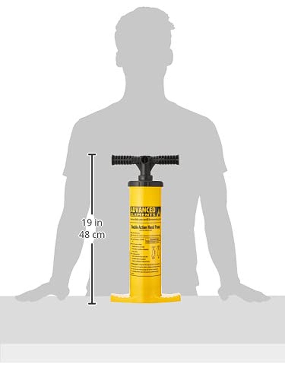 ADVANCED ELEMENTS Double Action Pump w/Pressure Gauge Not Specified