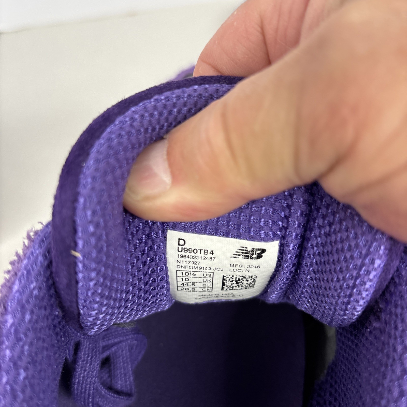 Size 10.5 – Teddy Santis x New Balance 990v4 Made in USA Plum Purple