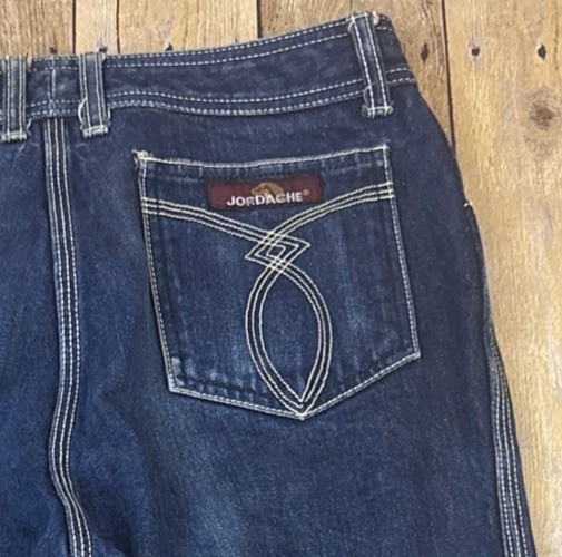 Jordache Jeans Men Vintage Made In Hong Kong Size 33 (29X34)