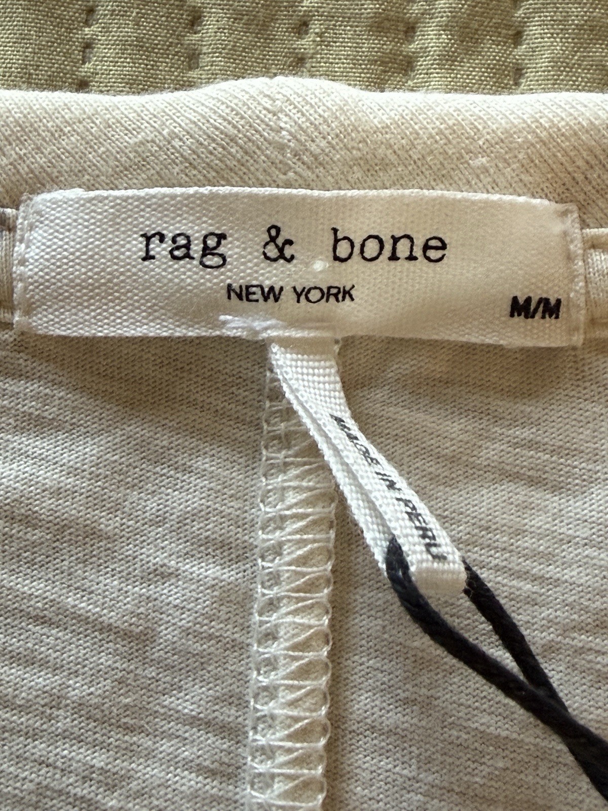 Rag and Bone All Over Ozzy Graphic Tee Size Medium Butterfly Print Pima Cotton