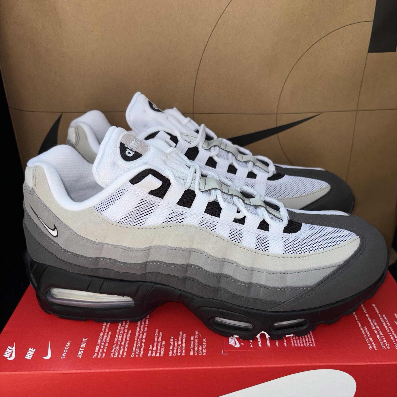 NEW Nike Air Max 95 OG Big Bubble Granite NBY HM4740-007 Men’s Size 13