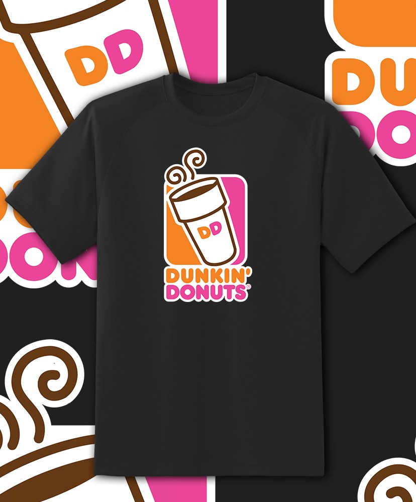 Dunkin Donuts COMBO Coffee logo T Shirt Adult and youth size Fast Ship!!