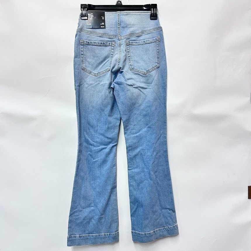 INC Womens 6 Light Indigo Denim High Rise Pull On Flare Leg Jeans NWT L70