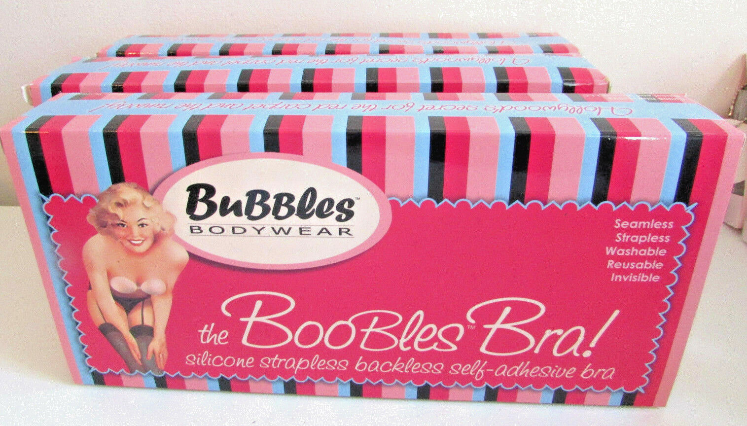 Boobles Bra – Stick On Silicone Push Up Bra Re-Usable from Bubbles Bodywear