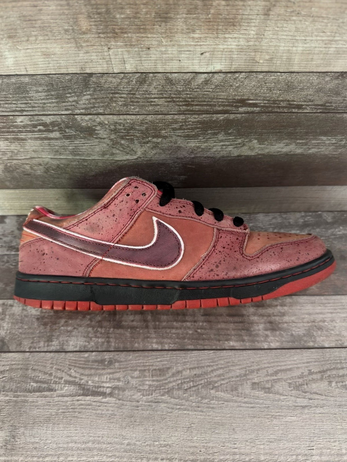 Nike Red Lobster 🦞 Dunk Low Premium SB Skateboarding Shoes Red US 10.5