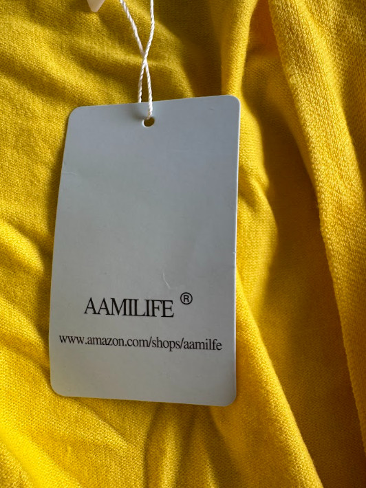 Women Cropped Cardigan Lightweight Open Front for Dresses 3/4 Sleeve Yellow XL