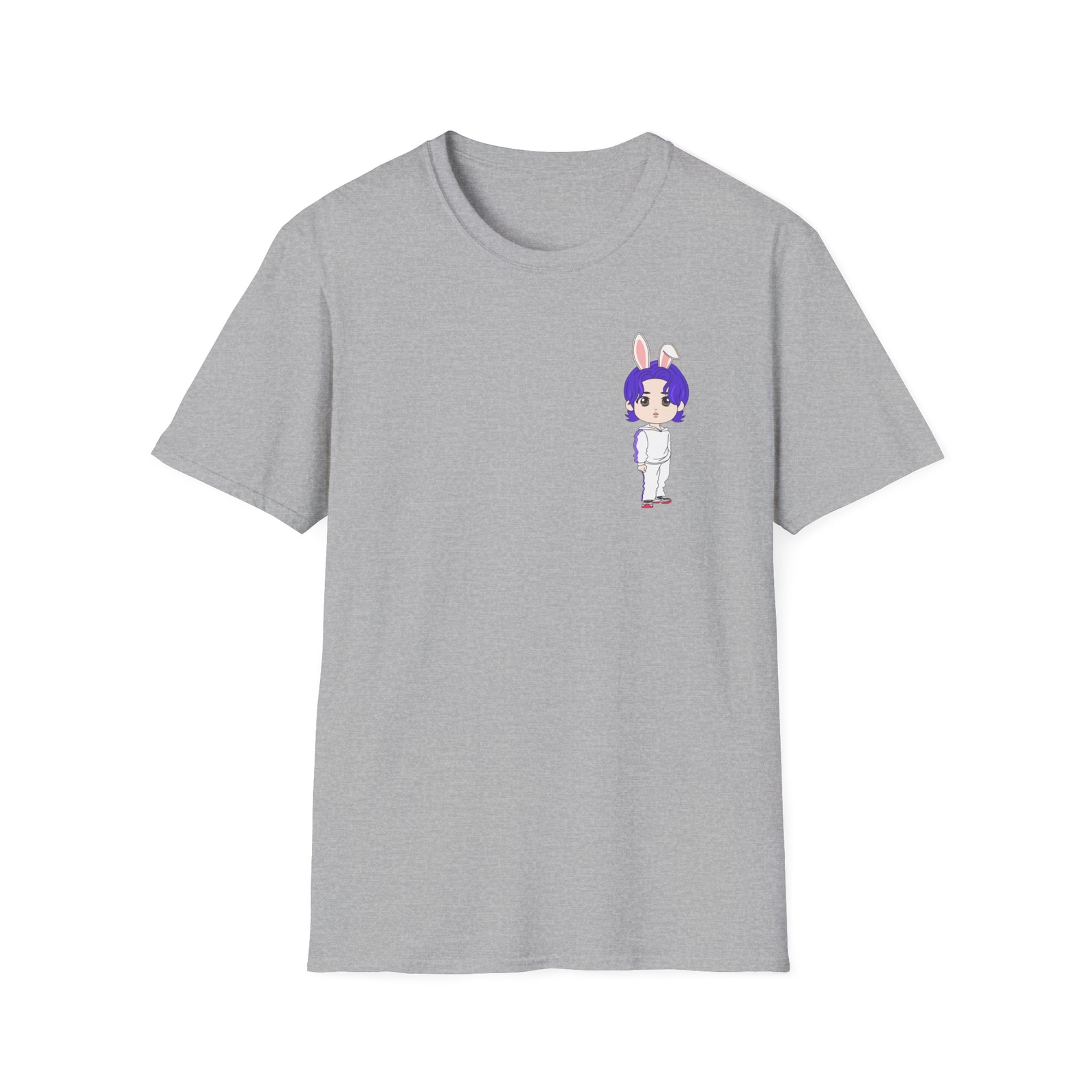 BTS jungkook hop into Easter with BTS tinytan unisex softstyle tshirt