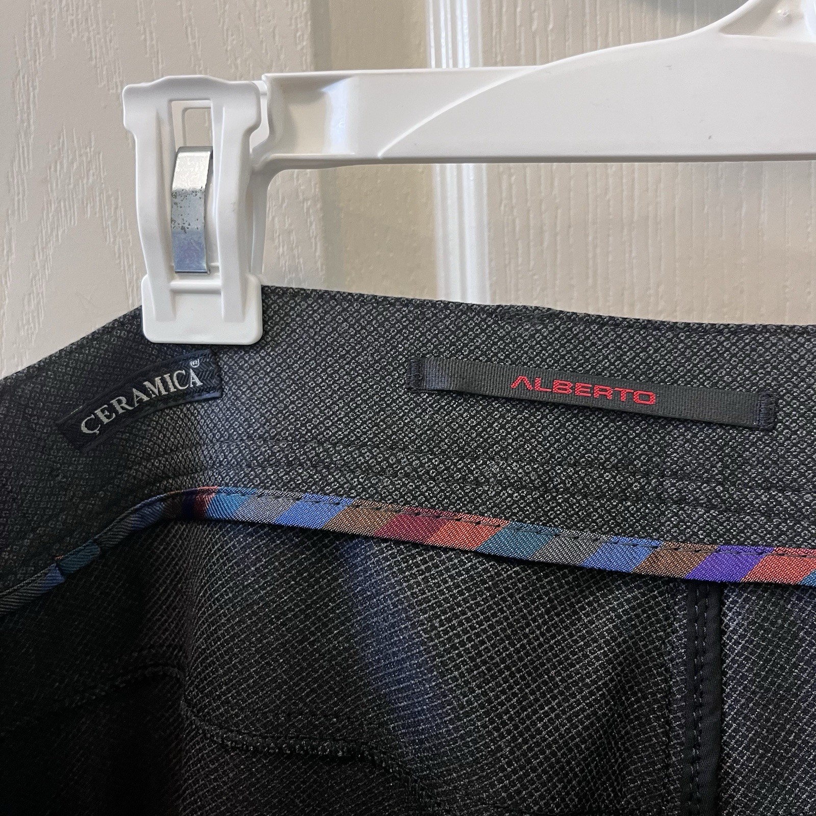 Alberto Stone Ceramica Peacock Modern Fit 5-Pocket Pants Lot of 2 Men’s 38 x 29
