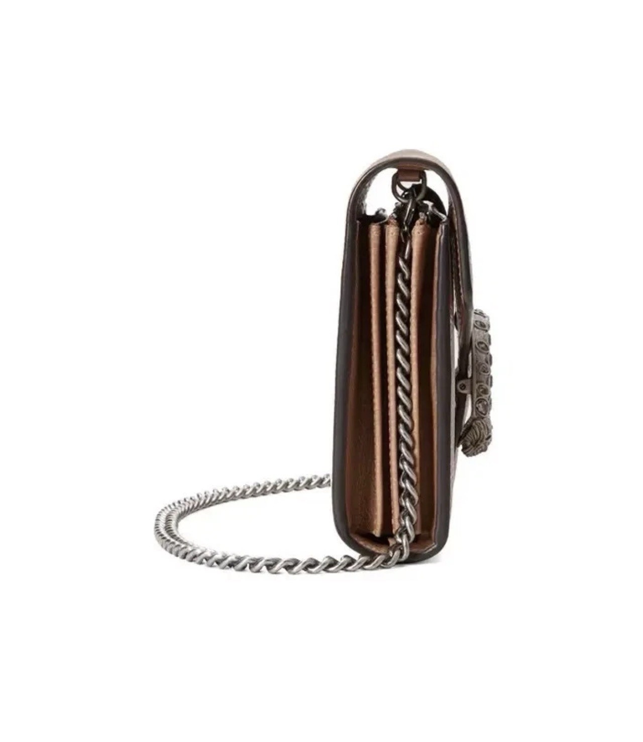Gucci Dionysus Tiger Head Buckle Wallet Crossbody Bag Mini Women’s 7.8×1.5×5 in