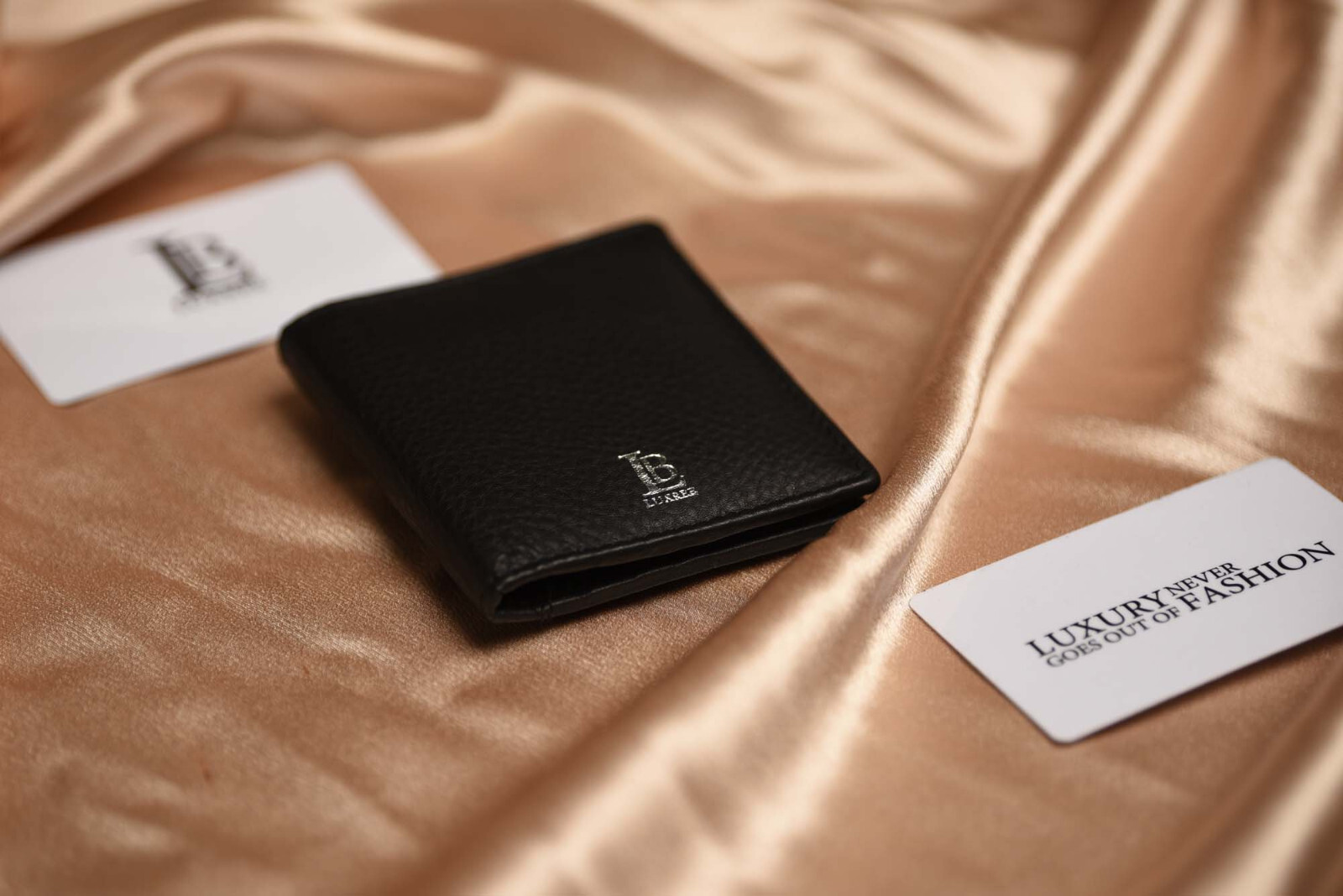 Genuine Leather Minimalist Bifold Wallets For Men RFID Blocking Slim Mens Wallet