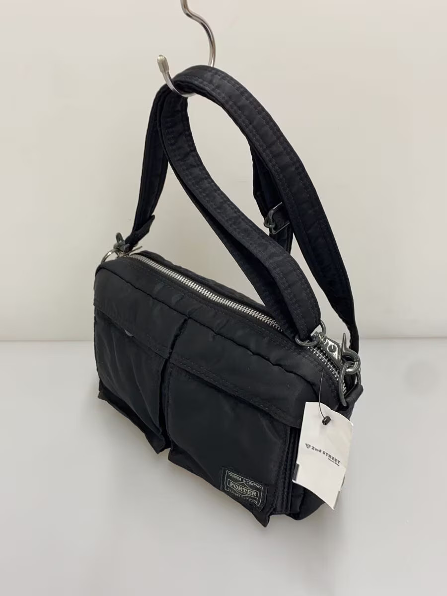 PORTER Shoulder Bag Nylon BLK Solid 622 08634