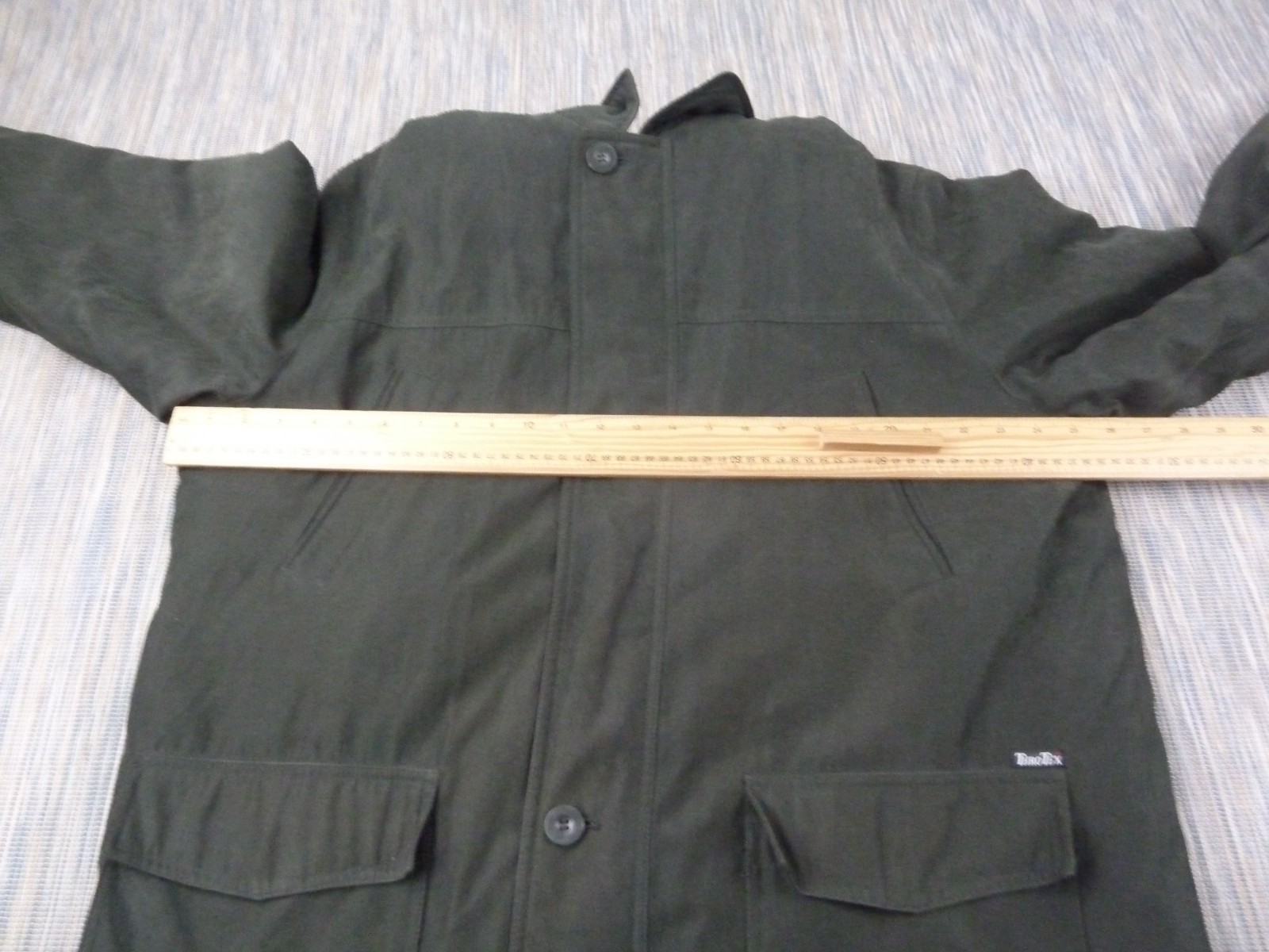 Brooks Taverner Jacket Mens 44R Green Country Coat Cotton Blend Outdoor Casual