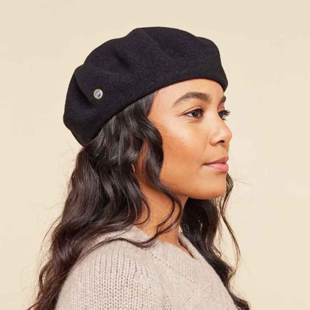 Laulhere-France “Le Basque” 100% French Merino Wool Beret, #300, FINEST QUALITY