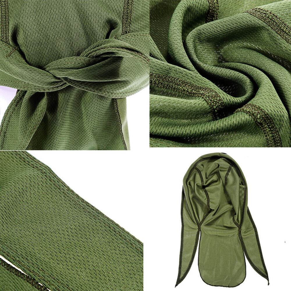 Sweat Wicking Dew Rags Skull Cap Helmet Liner Breathable Head Wrap Beanie Hat