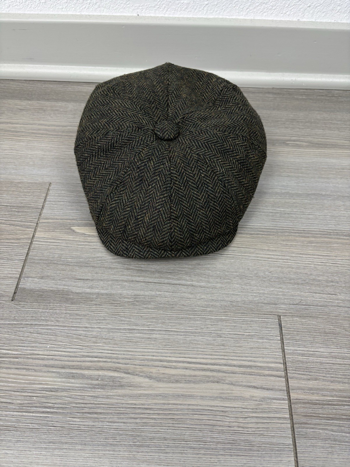 The Quiet Man Cap Collection Size Small Green Wool Blend