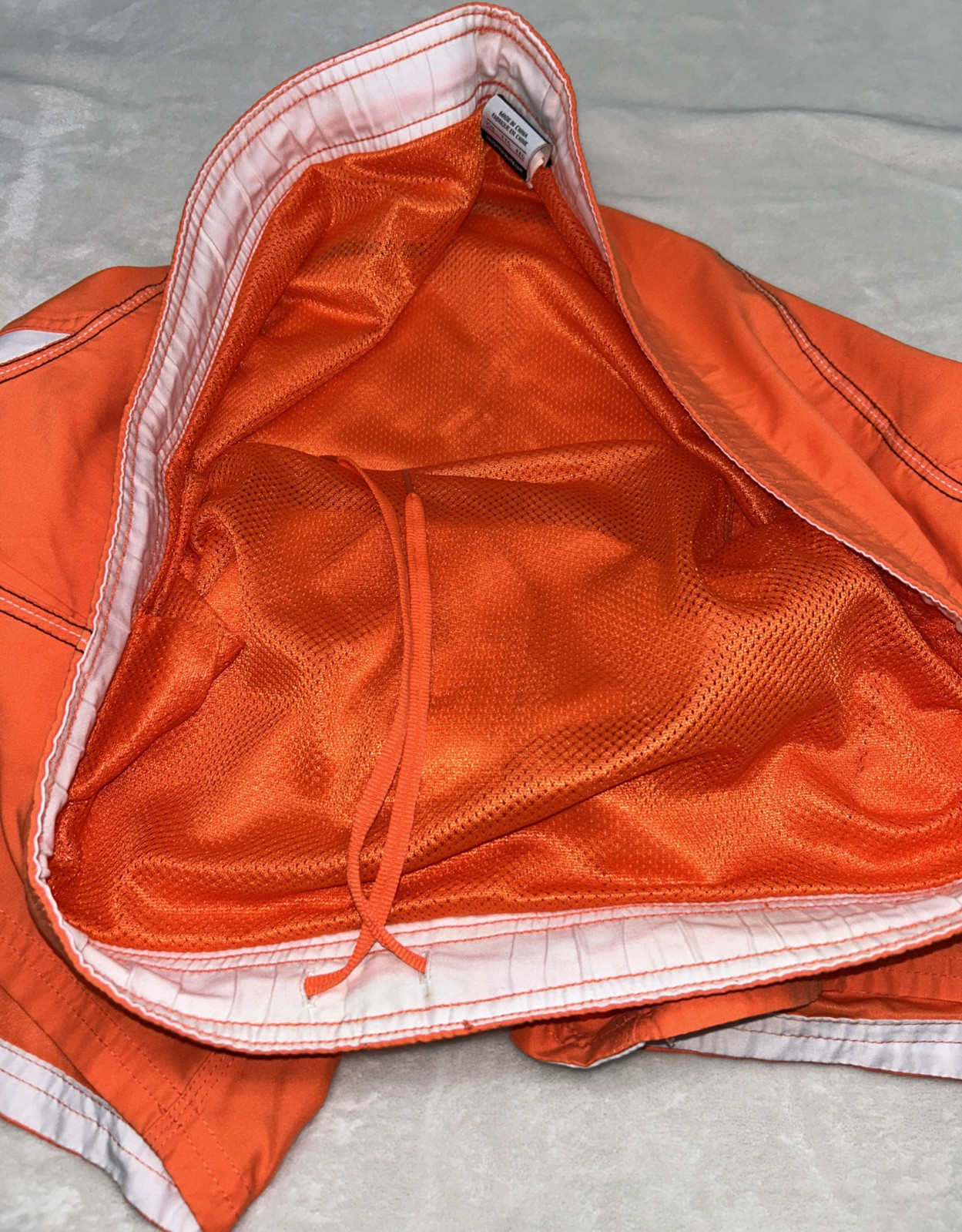 Nike Core Velocity Volley Shorts / Swim Trunks in Orange 2XL Cargo XXL