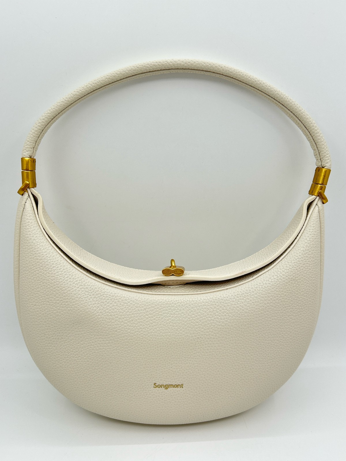 Songmont Luna Bag Convertible Vegan Leather Classic Pockets Ivory Women Purse