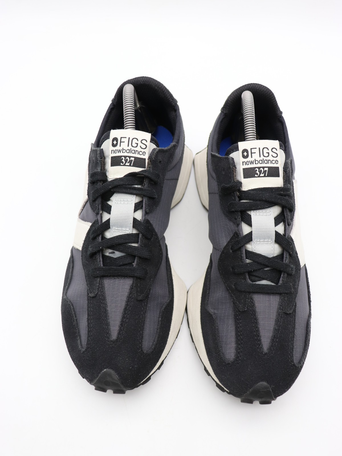 New Balance 327 Figs Men’s Size 8.5 D Black White Athletic Sneakers U327FB