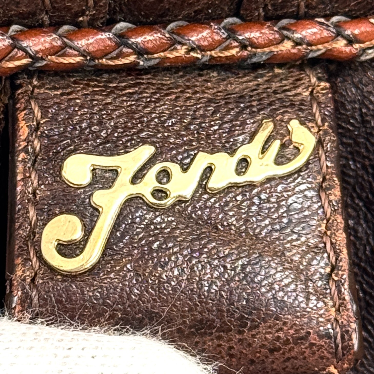 FENDI Spy Bag Zucca Authentic