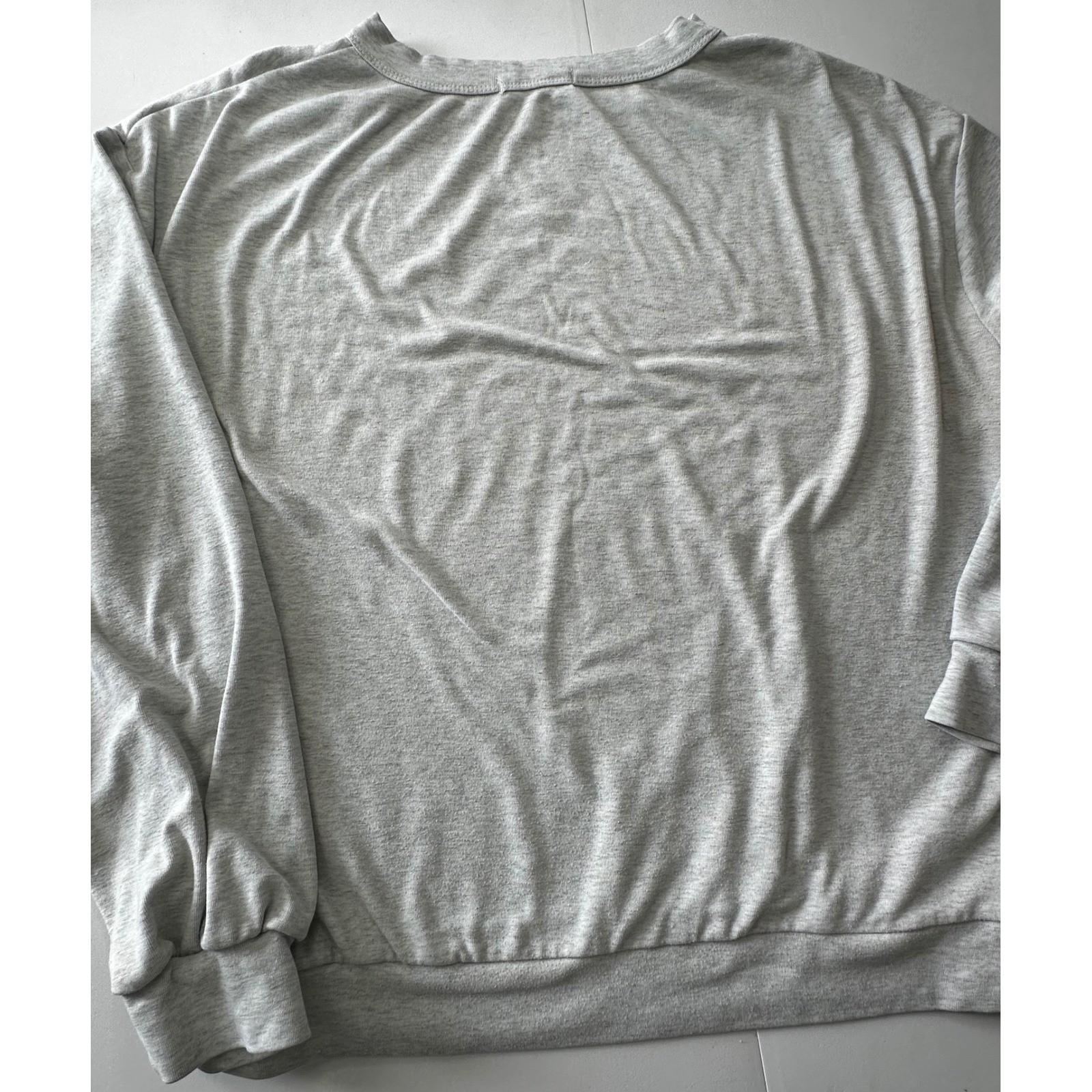 Blooming Jelly Mama Bear Sweatshirt Gray Graphic Pullover XL Womens Heather Grey
