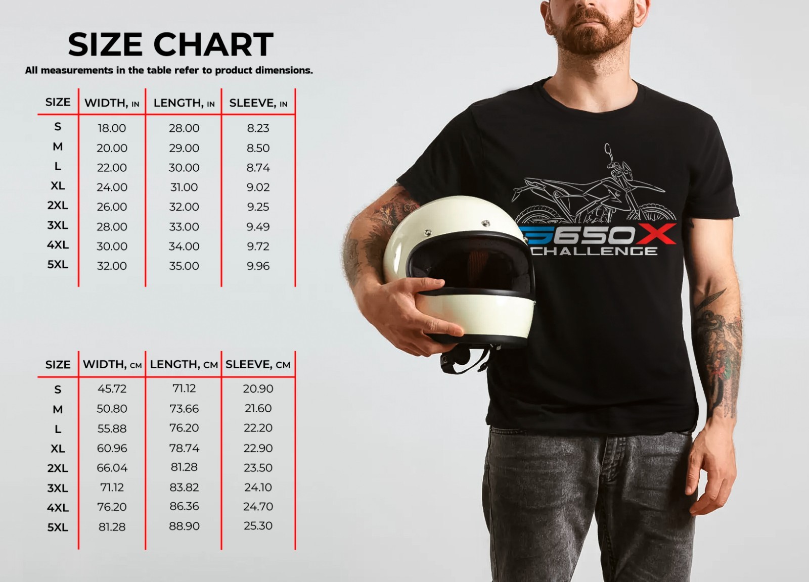 BMW G650 Xchallenge T-Shirt, BMW Motorcycle Tee Shirt for Riders