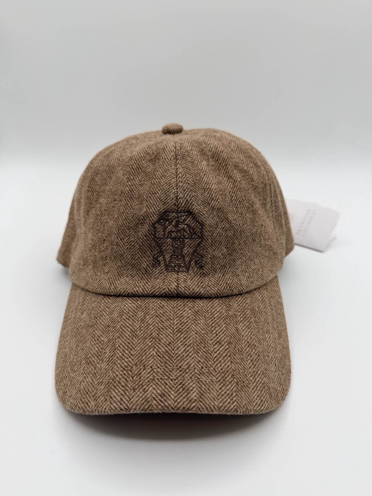 Brunello Cucinelli Men Baseball Cap Taupe Limited Edition