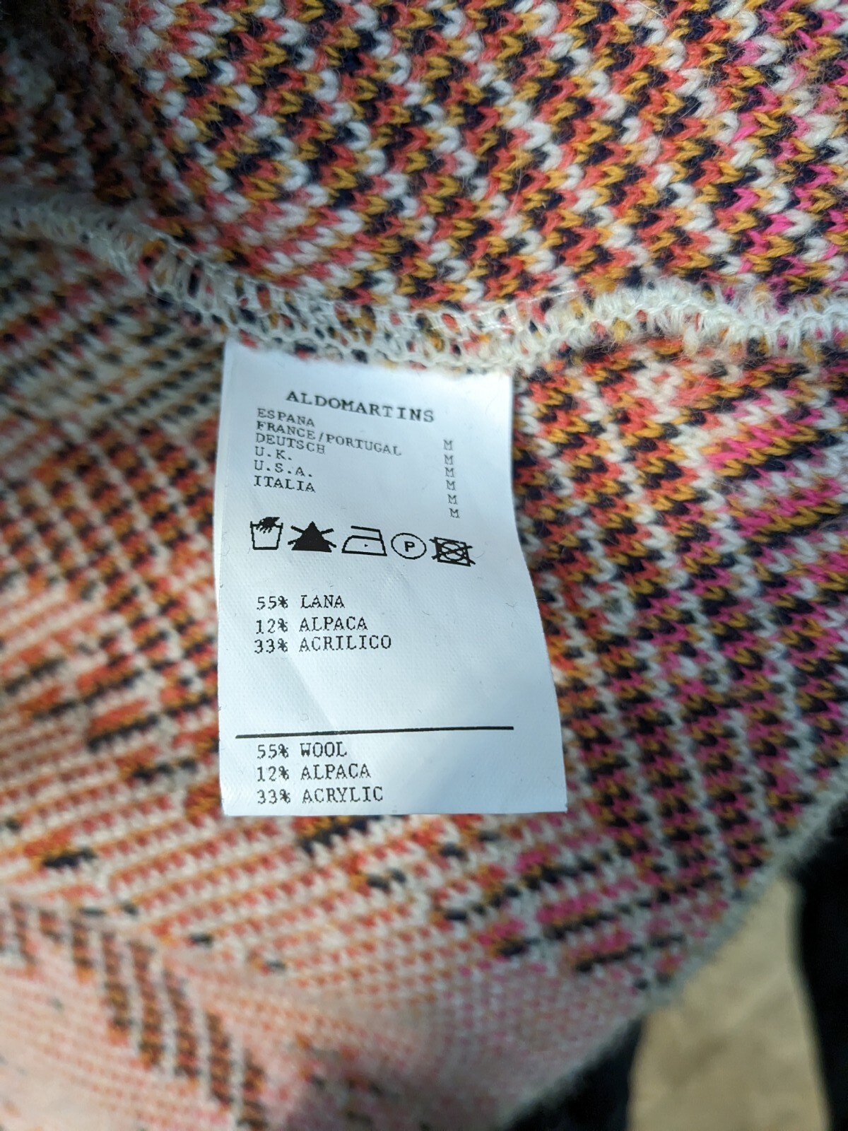 Anthropologie Aldomartins Maritza Floral M Cardigan Sweater Wool/Alpaca/Acrylic
