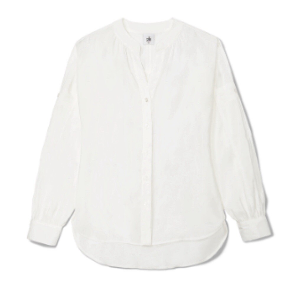 CABI Lyric Blouse, Size Medium , Spring 2024, White