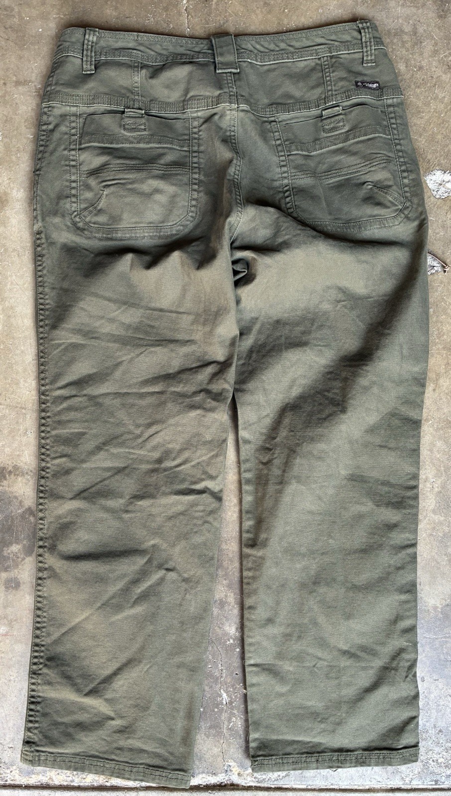 legendary outfitters mens stretch canvas pants 36×30