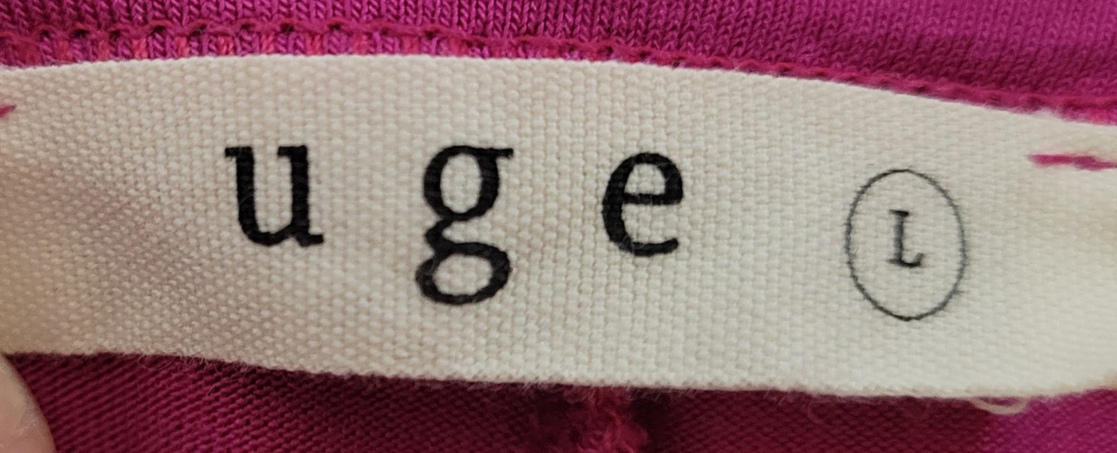 UGE Tunic Womens Large Pink Flowing Soft Stretchy Pockets Oversized Casual NWOT