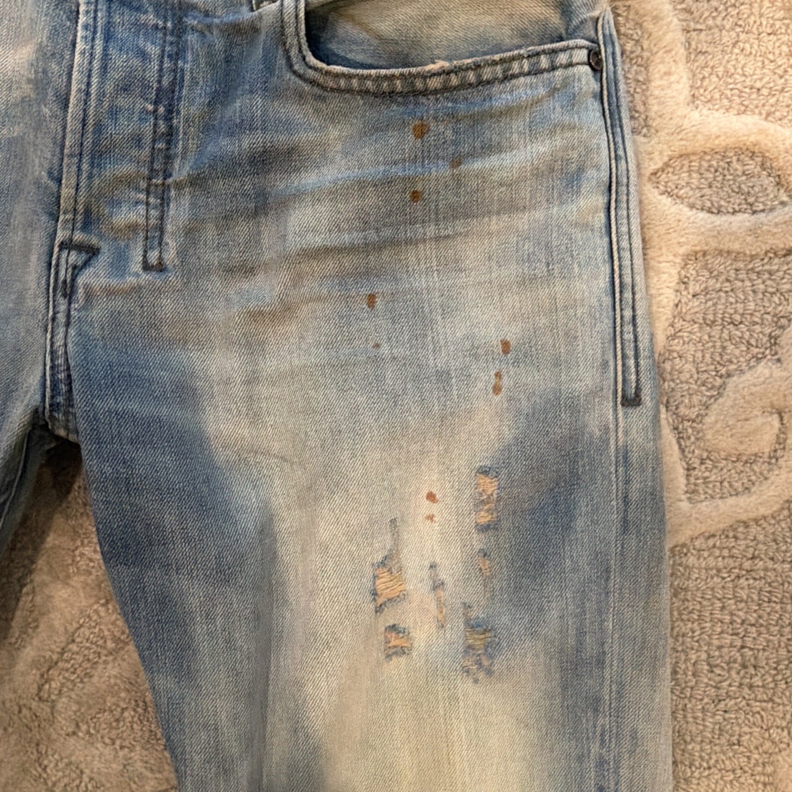 Diesel Zatiny 0882F Stretch “Blue Eyecons 2011/2 Edition” 31×32 RARE WASH.