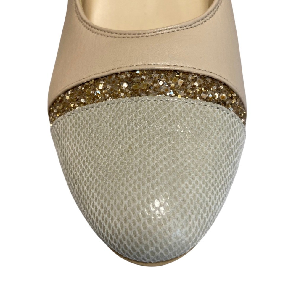 REGAL BEAUFIT Pumps, 9.3″” EEE, Beige Women USED