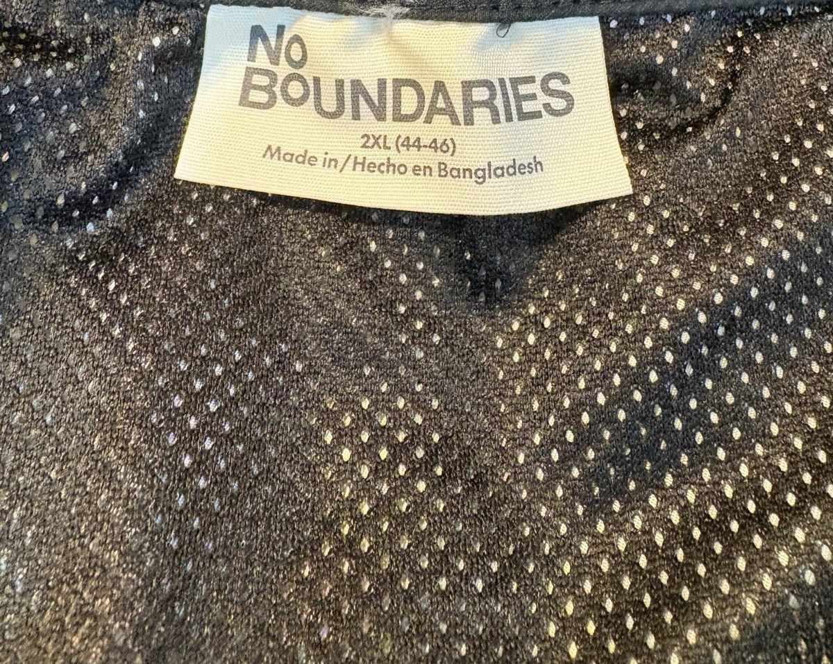 No Boundaries NWT Men’s Swim Shorts 2XL (44-46) Quick Dry UPF 50+ Above Knee