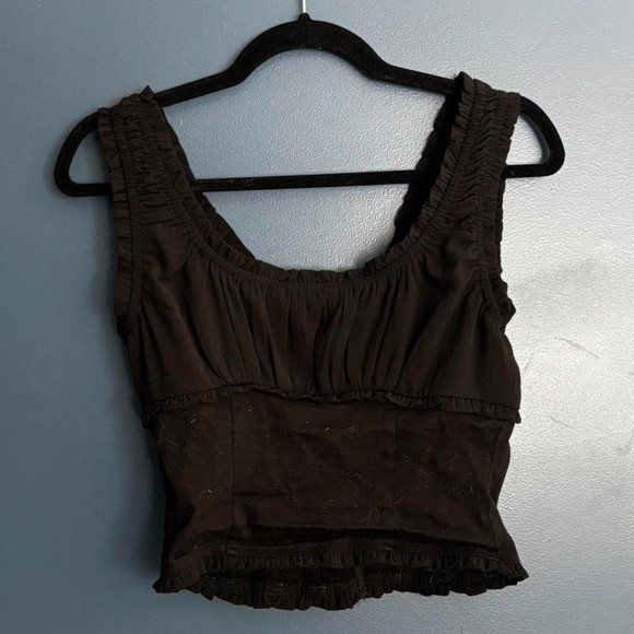 Kendall and Kylie Khaki green PacSun corset top #corsettop