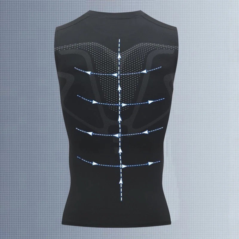 Evolv-Off Compression Shirt V-Boost 2026 New Version Ionic Shaping Sleeveless