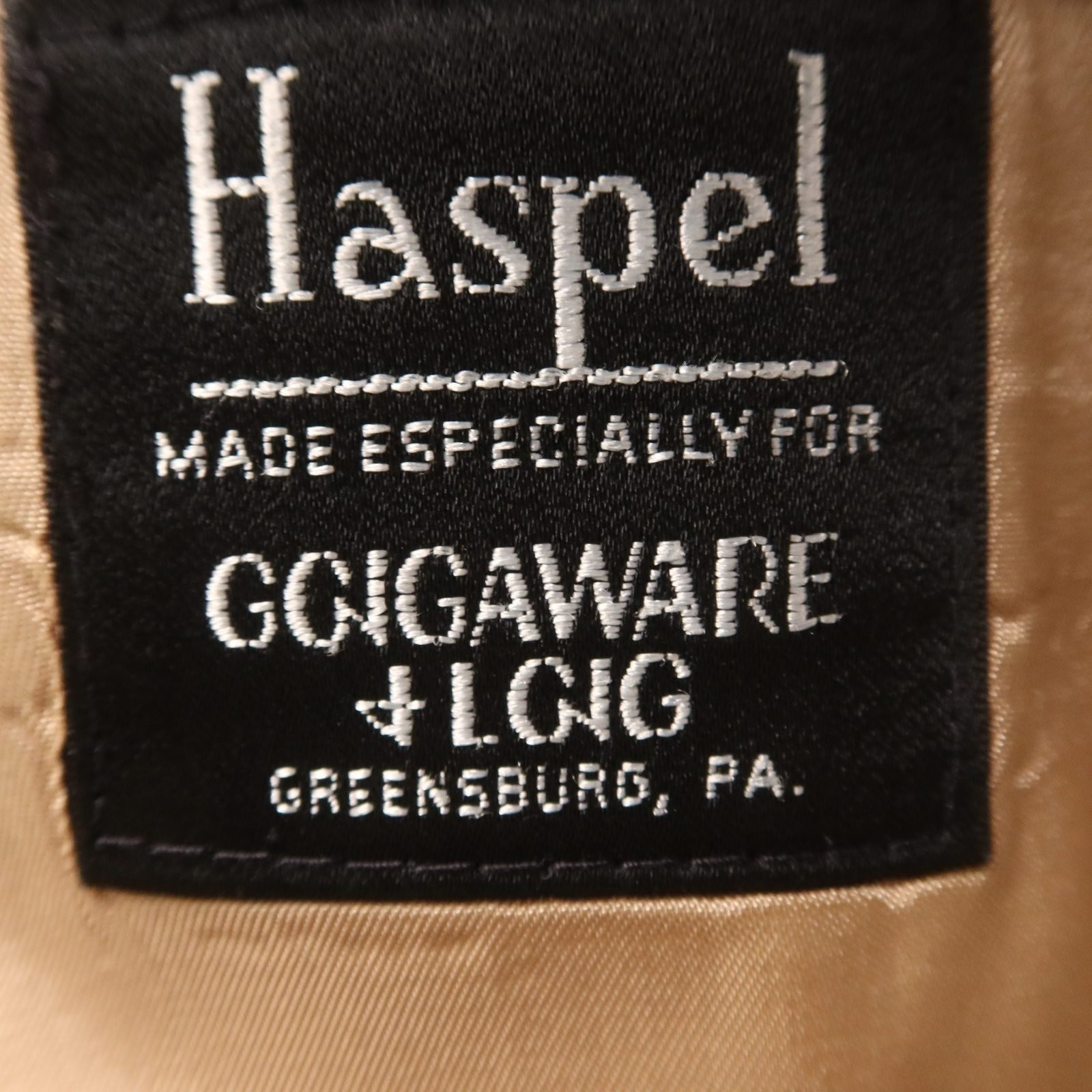 VTG Haspel Suit 42R M 40×29 Beige Jacket Pants Pleated Hopsack