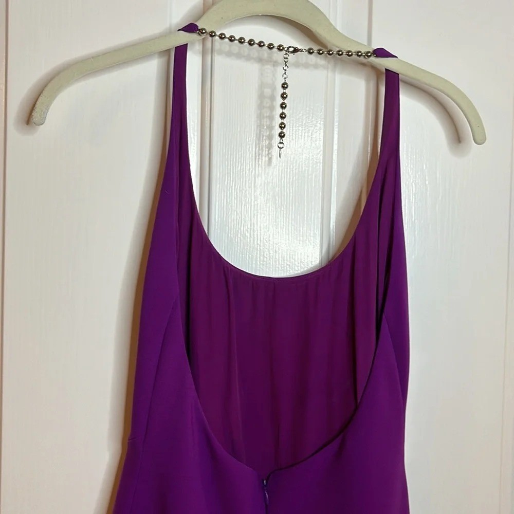 Perfect condition The Attico Corine Side Slit Gown size 38IT/0-2 US in purple