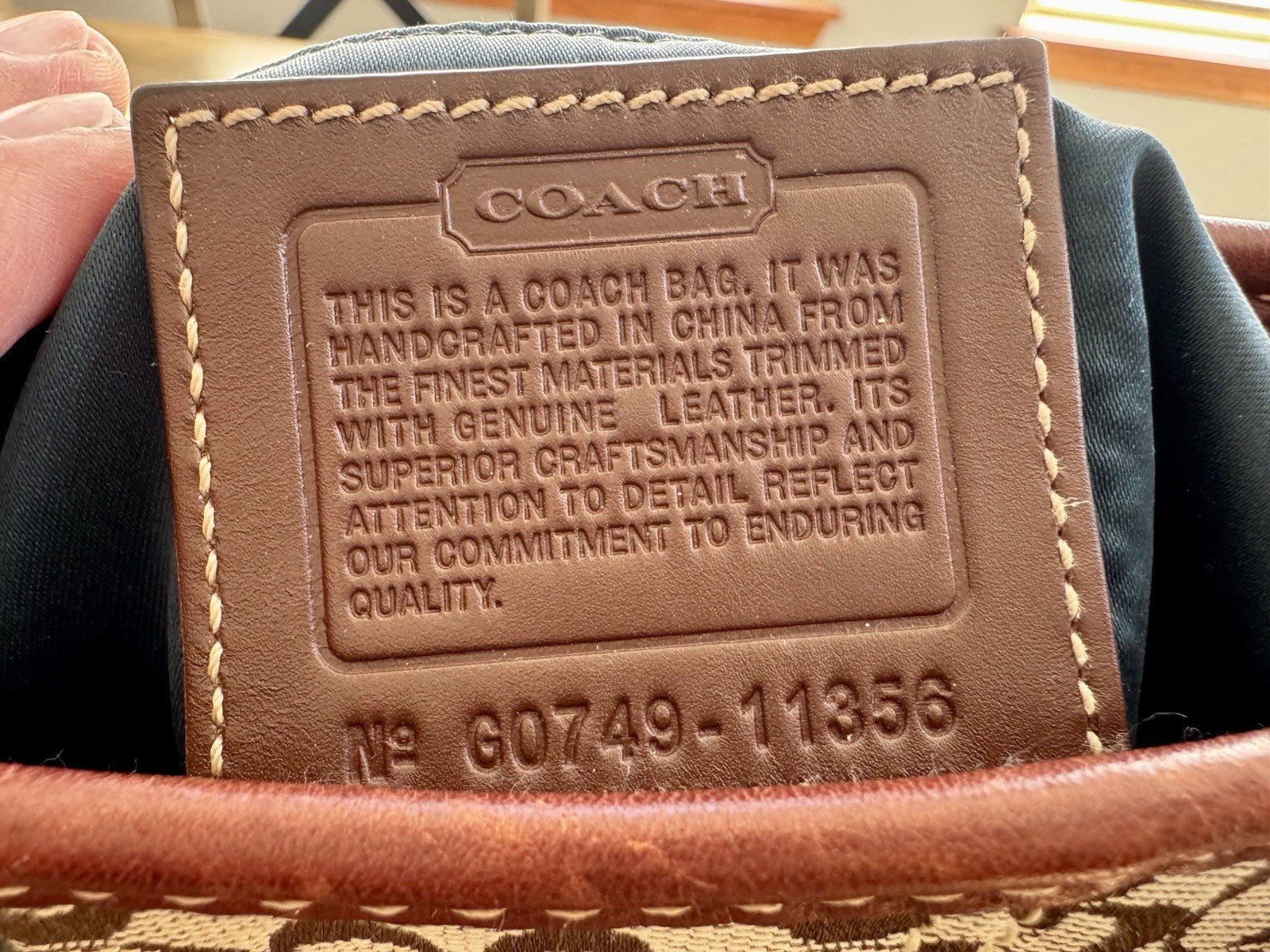 Coach Bleecker Holiday Patchwork Hobo/Shoulder Bag
