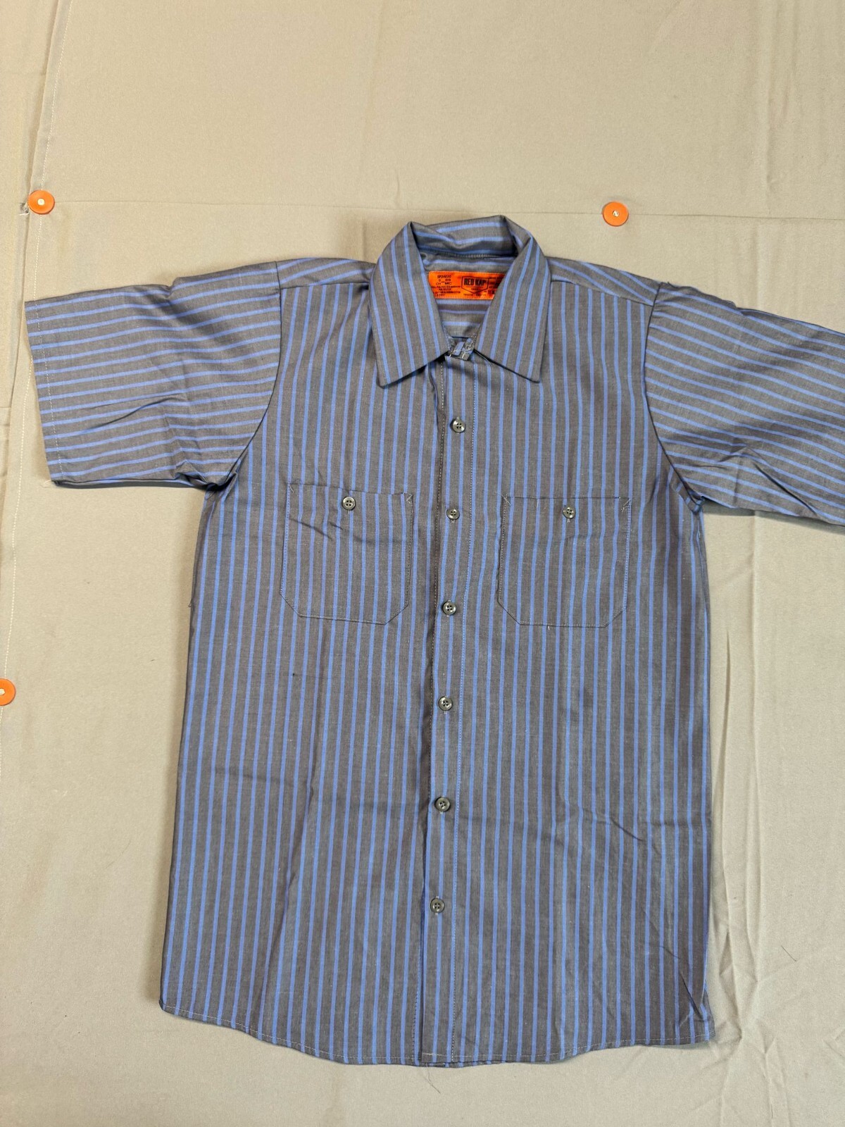 Red Kap Men’s Industrial Work Shirt, Regular Fit, Short Sleeve, EXO