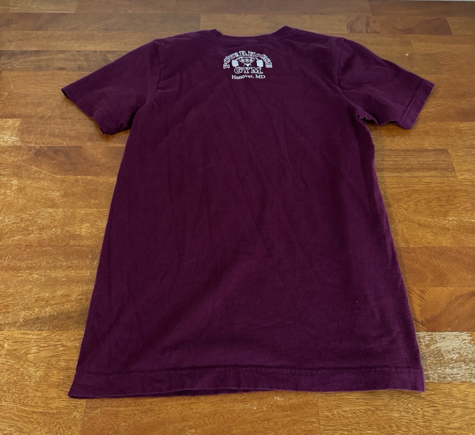 Powerhouse Gym T-Shirt Men’s Small Red