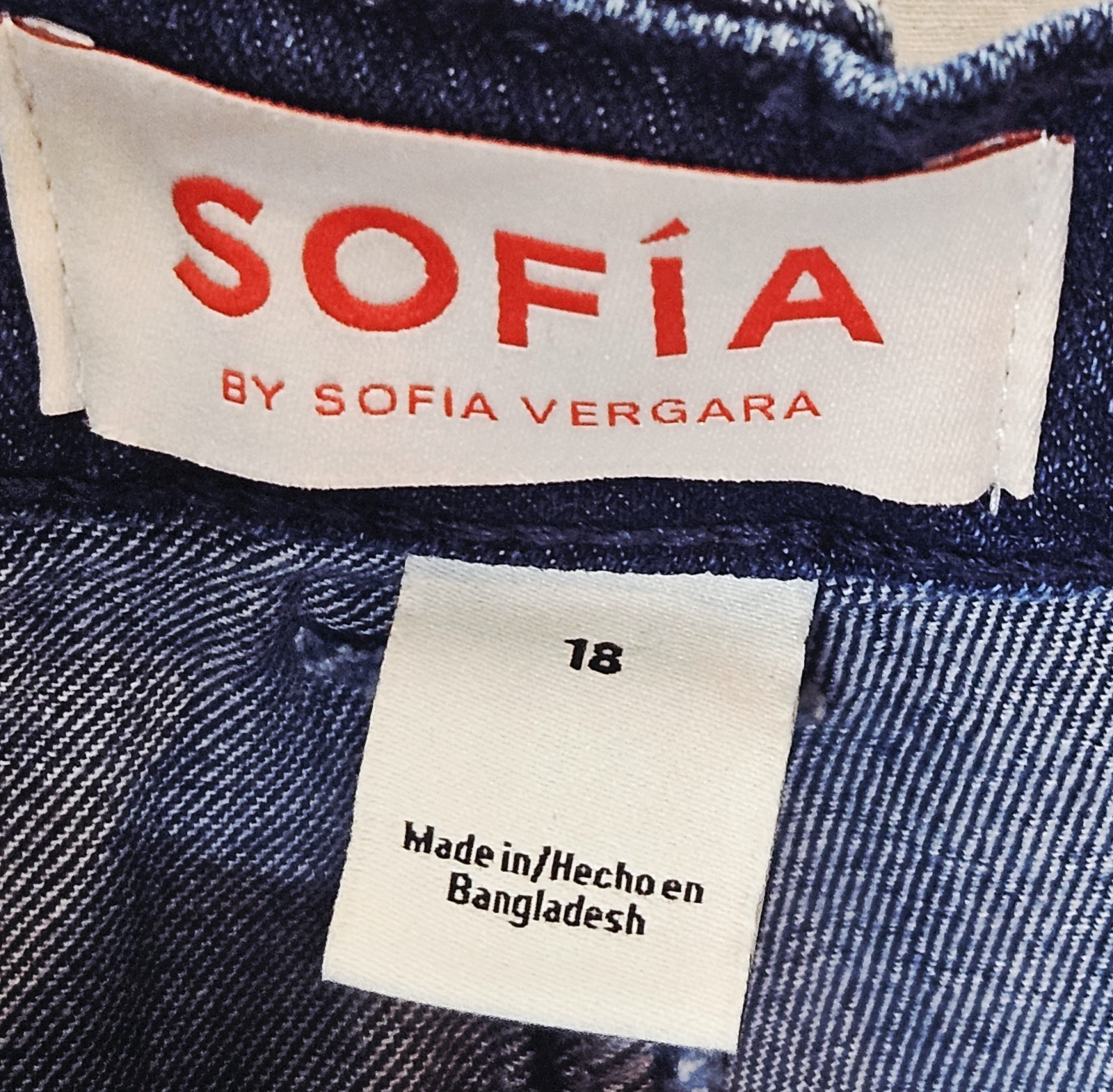 Sofia by Sofia Vergara Women Barrel Super High Rise Jean 4 6 8 10 12 14 16 or 18