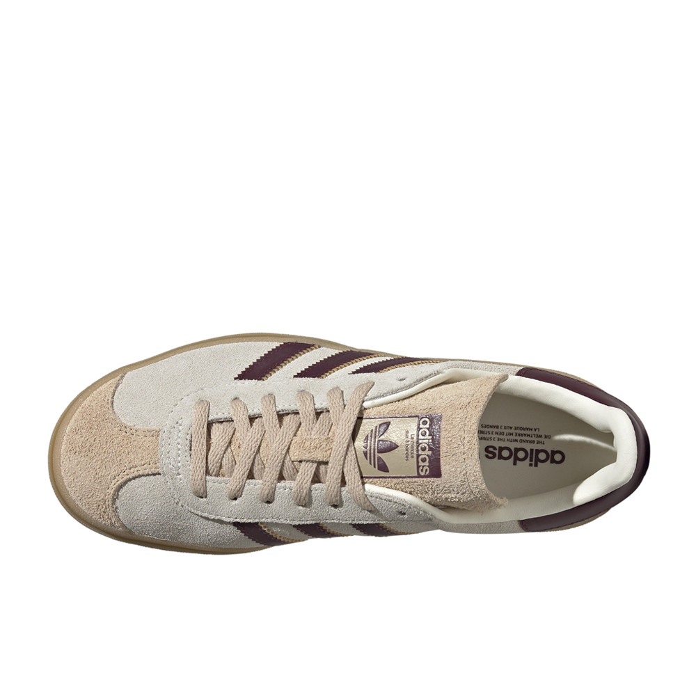 adidas Gazelle Bold Womens Beige Sneakers Casual Shoes JQ5127